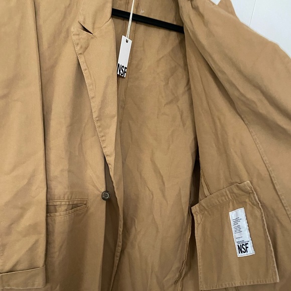 NWT NSF Blazer Jacket Shacket M - Picture 7 of 9